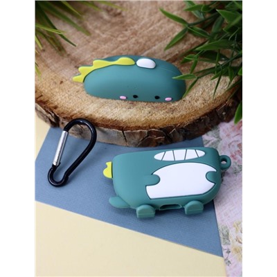 Чехол для AirPods Pro "Cute dinosaur", green