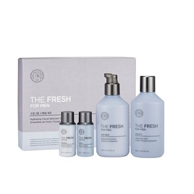 THE FACE SHOP The Fresh For Men Hydrating Увлажняюще-освежающий   SET 2