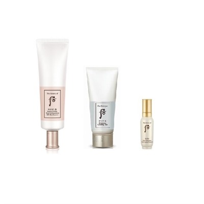 The history of Whoo Gongjinhyang Seol Солнцезащитная Tone-up sun SPF50+/PA++ 50ml SET [+ 8ml essence + 40ml foam]