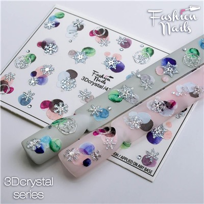 Fashion Nails, Слайдер-дизайн 3Dcrystal/43