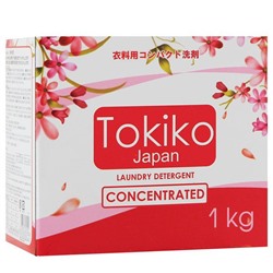 Концентрированный стиральный порошок с цветочным ароматом Laundry Detergent Concentrated, Tokiko Japan 1000 г