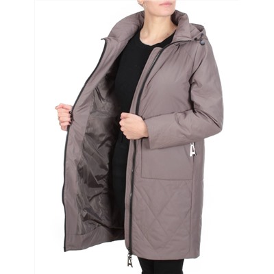 M-5022 GRAY Куртка демисезонная женская CORUSKY (100 гр. синтепон) размер 46
