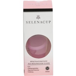 Selenacup Menstruationstasse Grosse M Менструальная чаша размер M многоразовая 1 шт.