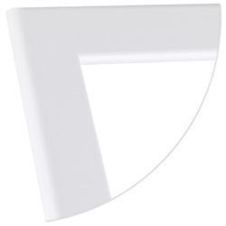 Рамка для сертификата DB8 21x30 (A4) Conus белый, МДФ со стеклом		артикул 5-41594