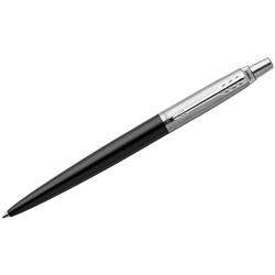 Ручка шариковая Parker "Jotter Bond Street Black CT" синяя, 1,0мм, кнопочн., подарочная упаковка