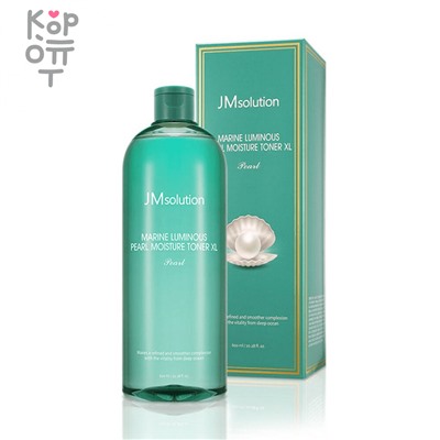 JMsolution Marine Luminous Pearl Moisture Toner XL - Глубокоувлажняющий тонер с морским жемчугом 600мл. ,