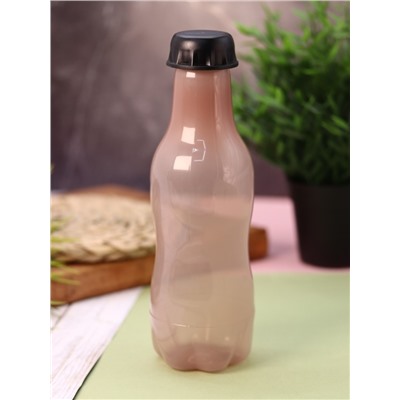 Спортивная бутылка "Matt Bottle", brown (600 ml)