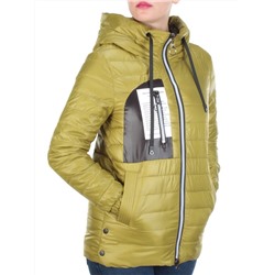 D001 MUSTARD Куртка демисезонная женская AIKESDFRS (100 % полиэстер) размер M - 44 российский