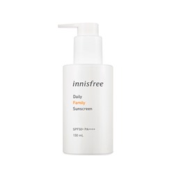 Innisfree Daily Family Ежедневный солнцезащитный крем SPF50+ PA++++