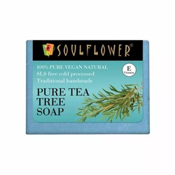Мыло ручной работы с Чайным деревом (150 г), Pure Tea Tree Soap, произв. Soulflower