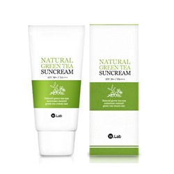 W.Lab Natural Green Tea Солнцезащитный крем с  экстрактом зеленого чая SPF50+ PA+++