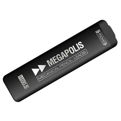 Грифели ErichKrause® MEGAPOLIS Concept для механических карандашей 0.5 мм, HB (в футляре по 20 шт.)
