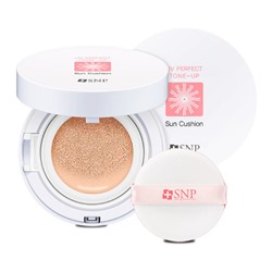 SNP UV Perfect Tone-up Sun Cushion Солнцезащитный крем SPF50+,PA++++