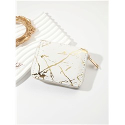 Кошелек "Marbleized purse", white (11*8,5 см)