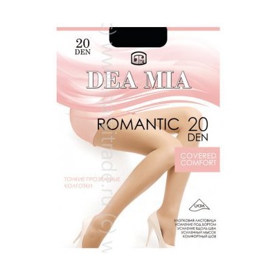 Колготки женские Dea Mia Romantic 20 5-6 Conte Дроп