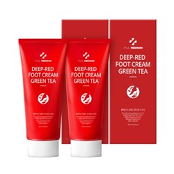 PAUL MEDICINE Крем для ног Deep Red со вкусом зеленого чая 100 мл*2