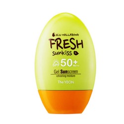 The YEON Jeju Hallabong Fresh Sun Kiss Освежающий солнцезащитный лосьон SPF50+,PA+++