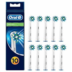 Насадки для электрических зубных щеток ORAL-B Cross Action (10 шт)