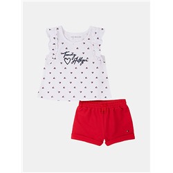 TH Toddlers' Ruffle Top And Short Set