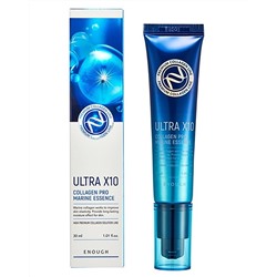 Крем для кожи вокруг глаз с коллагеном Premium Ultra X10 Collagen Pro Marine Eye Cream, ENOUGH, 30 мл