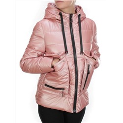 8063 PINK Куртка демисезонная женская (130 гр. синтепон) размер M - 44 российский