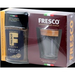 Fresco. Подарочный набор Arabica Gusto + кружка 95 гр. карт.упаковка
