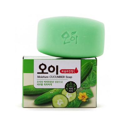 Мыло огуречное Moisture Cucumber Soap, MUKUNGHWA   100 г