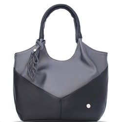 Женская сумка экокожа Richet 2590-08-08 Черный графит