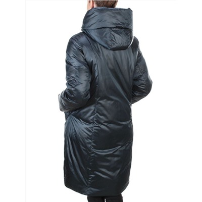8056 DARK BLUE Пальто зимнее женское SIYAXINGE (200 гр. холлофайбера) размер 50