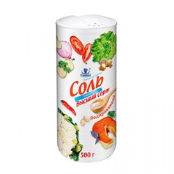 Соль пищевая йодированная «Кулина», 500 г