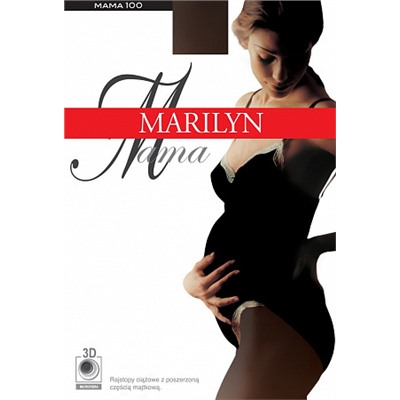 Колготки женские модель Mama 100 den торговой марки Marilyn