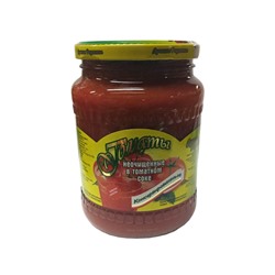 Лучшие рецепты Томаты НЕочищенные в томатном соке консервированные 670мл