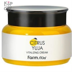 Farm Stay Citrus Yuja Vitalizing Cream - Крем для лица с экстрактом юдзу 100мл.,