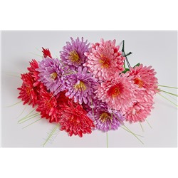 Букет цветов "Хризантемы" 38 см (2 шт) SF-5141, в ассортименте