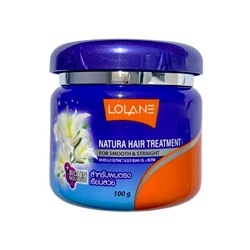 Маска для волос с экстрактом белой лилии LOLANE Natura Hair Treatment white lily extract, 100 мл