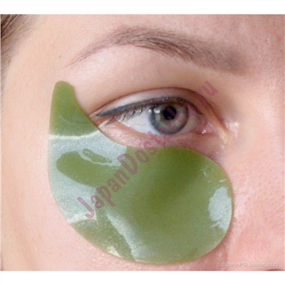 Патчи для глаз от отечности с экстрактом зеленого чая и алоэ Green Tea+Aloe Eye Patch, AYOUME 1,4 г х 60