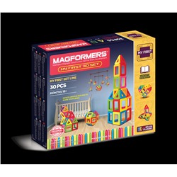 Магнитный конструктор MAGFORMERS 702001 (63107) My First Magformers 30