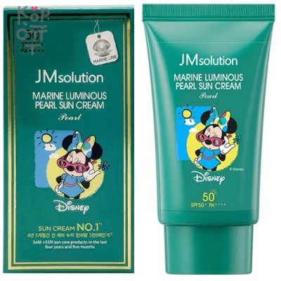 JMSolution Cheonggwang Marine Pearl Sun Cream Pearl - Нежный солнцезащитный крем для лица с экстрактом Жемчуга 50гр. ,