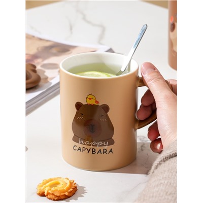 Кружка «Capybara and Bird», (400 ml)