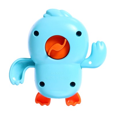Заводная игрушка водоплавающая «Утёнок», цвета МИКС