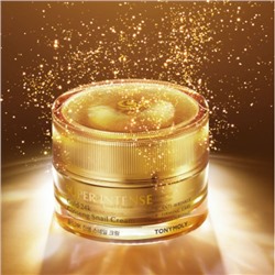 TONY MOLY Крем Super Intense Gold 24K с женьшенем и улиткой 50 мл