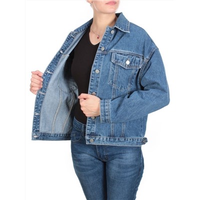 850 BLUE Куртка джинсовая женская (100% хлопок) размер M - 48 российский