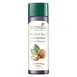 Biotique Bio Walnut Bark Volumizing Shampoo 120ml / Био Шампунь для Объема Волос с Грецким Орехом 120мл