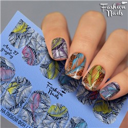 Fashion Nails, Слайдер-дизайн Aerography 27