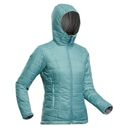 Куртка для треккинга в горах с температурой комфорта -5°c женский trek 100 FORCLAZ