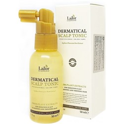 Тоник для кожи головы против выпадения волос Dermatical Scalp Tonic, Lador 50 мл