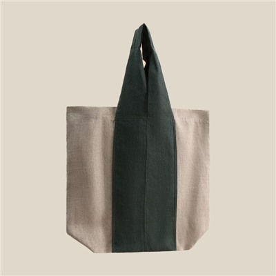 Сумка шоппер с ручками SL HOME "Linen shopper" 50х50см, 100% лён, 200г/м2