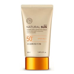 THE FACE SHOP Natural Sun Eco Стойкий солнцезащитный крем SPF50PA+++ (50 мл)