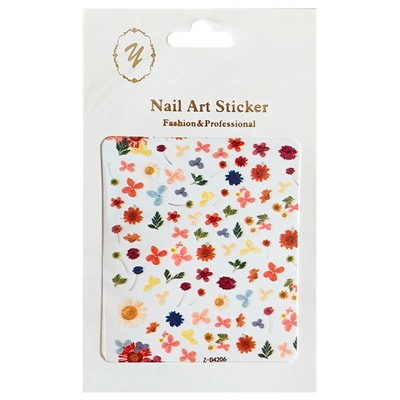 Nail Art Sticker, 2D стикер Z-D4206