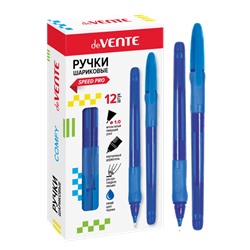 Ручка шариковая масляная "deVENTE. Comfy" Speed Pro 1мм игольч синяя 5073819/12/Китай